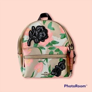 Coach mini Charlie backpack.